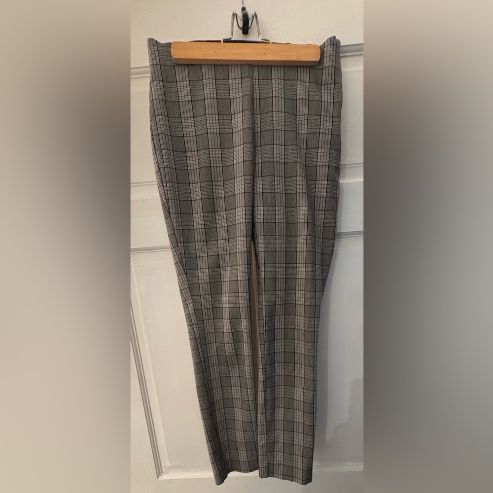 A New Day Plaid Stretch Slacks